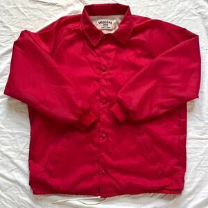 Vintage 80's WestArk Coach Jacket - L - Red